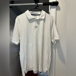 Helly Hansen Men's Size Large White Polo Shirt